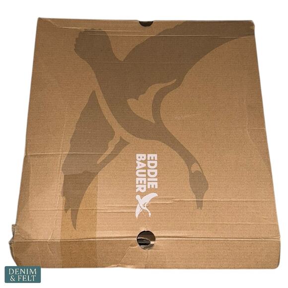 Eddie Bauer Snowfoil Pull-On Winter Boots Men’s Size 11 Timber Brown Waterproof - Picture 11 of 11